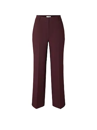 SELECTED FEMME | Pantalon de tailleur SLFRITA | dunkelrot